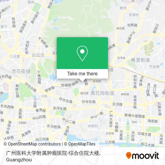 广州医科大学附属肿瘤医院-综合住院大楼 map