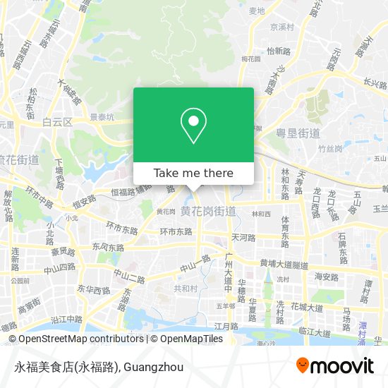 永福美食店(永福路) map