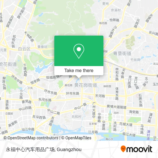 永福中心汽车用品广场 map
