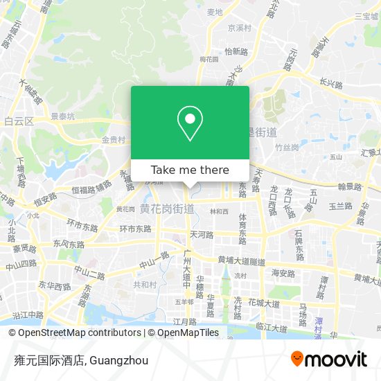 雍元国际酒店 map