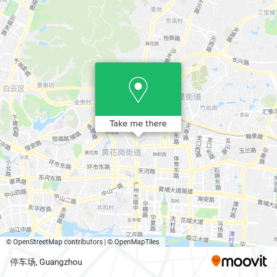 停车场 map