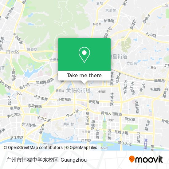 广州市恒福中学东校区 map