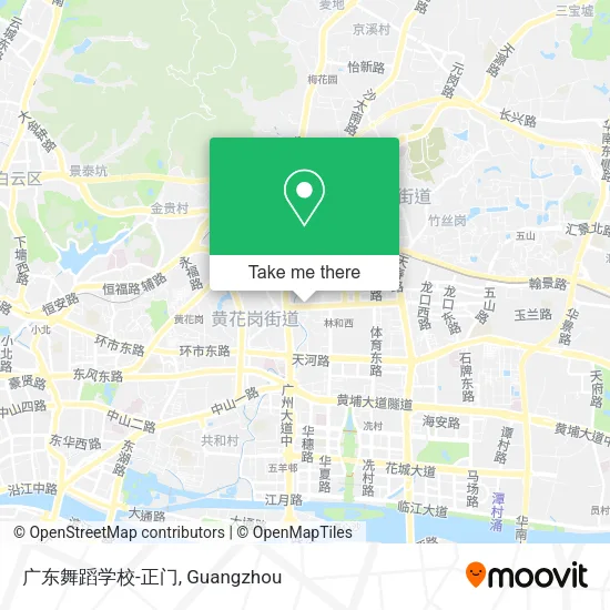 广东舞蹈学校-正门 map
