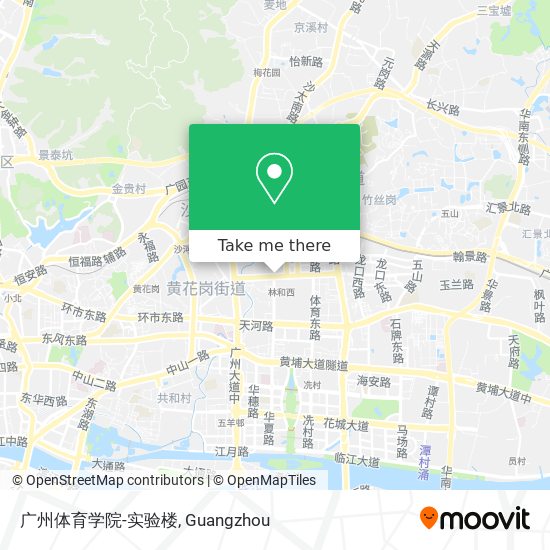 广州体育学院-实验楼 map