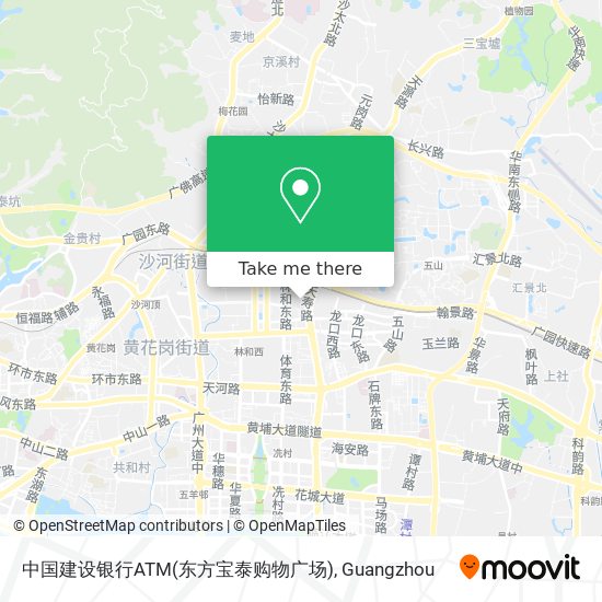 中国建设银行ATM(东方宝泰购物广场) map