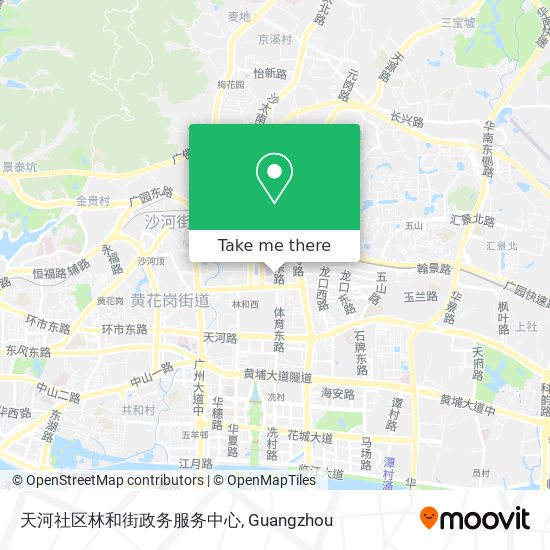天河社区林和街政务服务中心 map