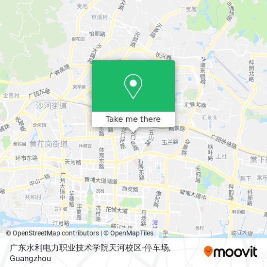广东水利电力职业技术学院天河校区-停车场 map