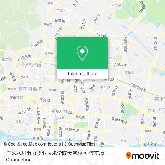 广东水利电力职业技术学院天河校区-停车场 map