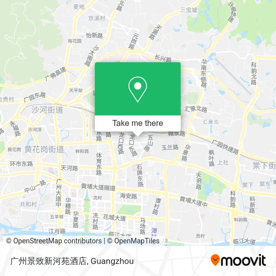 广州景致新河苑酒店 map