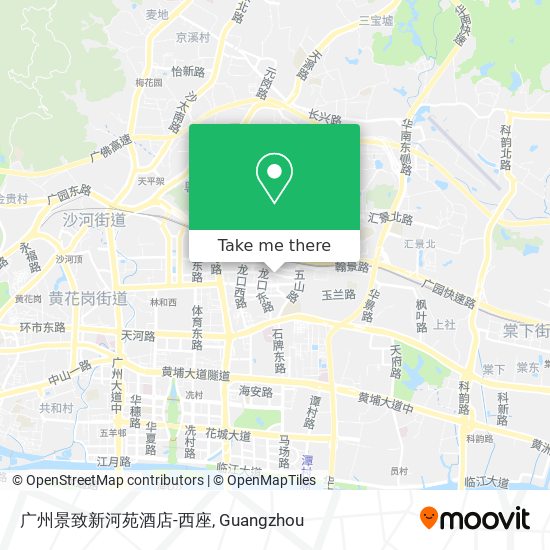 广州景致新河苑酒店-西座 map