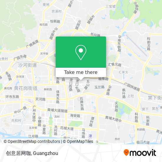 创意居网咖 map