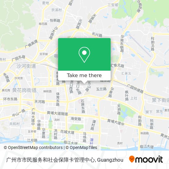 广州市市民服务和社会保障卡管理中心 map