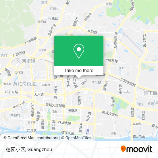 穗园小区 map
