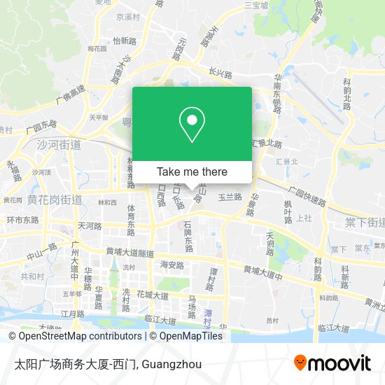太阳广场商务大厦-西门 map