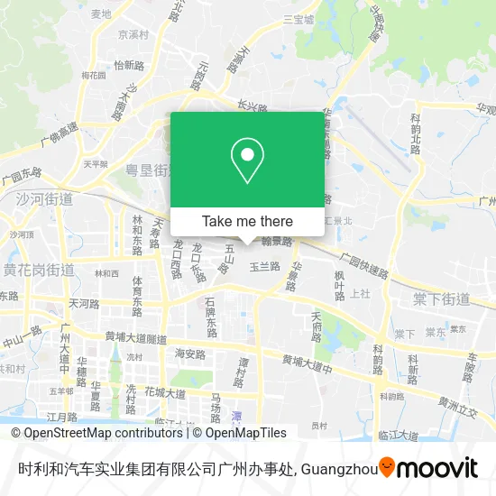 时利和汽车实业集团有限公司广州办事处 map
