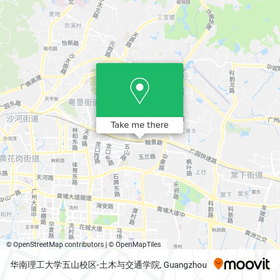 华南理工大学五山校区-土木与交通学院 map