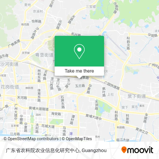 广东省农科院农业信息化研究中心 map