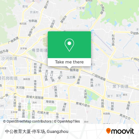 中公教育大厦-停车场 map