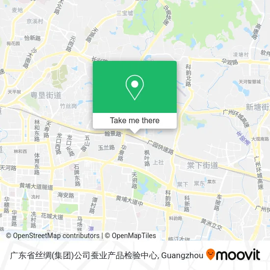 广东省丝绸(集团)公司蚕业产品检验中心 map