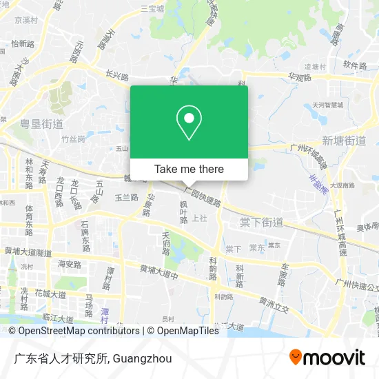 广东省人才研究所 map