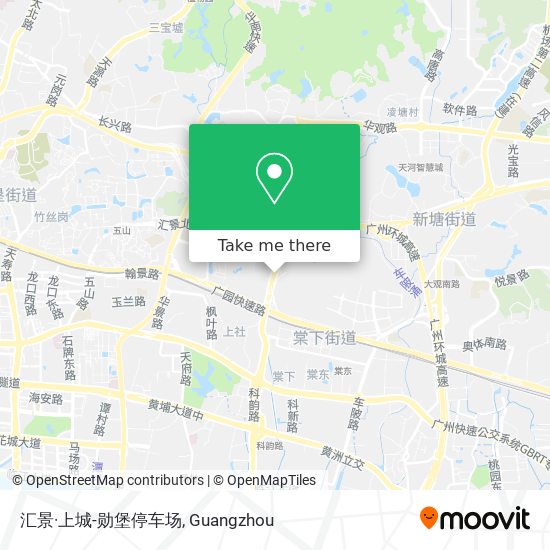 汇景·上城-勋堡停车场 map