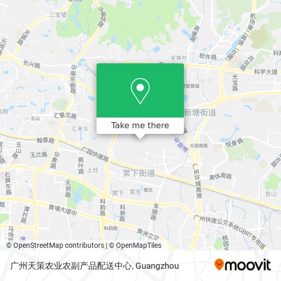 广州天策农业农副产品配送中心 map