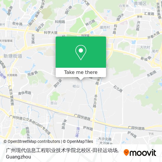 广州现代信息工程职业技术学院北校区-田径运动场 map