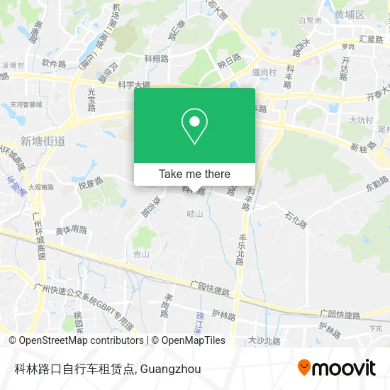 科林路口自行车租赁点 map