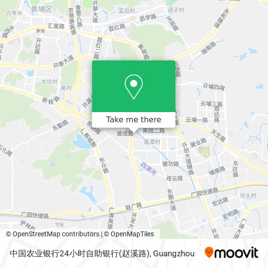 中国农业银行24小时自助银行(赵溪路) map