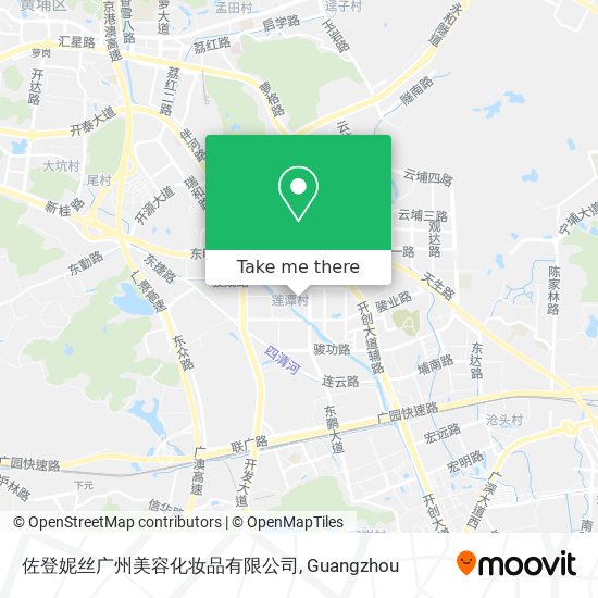 佐登妮丝广州美容化妆品有限公司 map