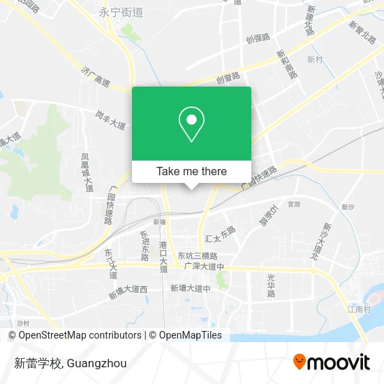新蕾学校 map