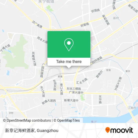 新章记海鲜酒家 map