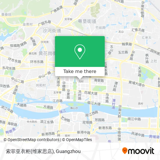 索菲亚衣柜(维家思店) map