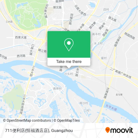 711便利店(恒福酒店店) map
