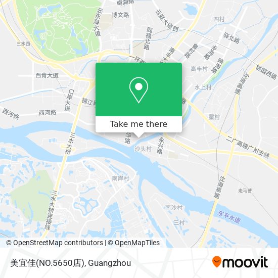 美宜佳(NO.5650店) map