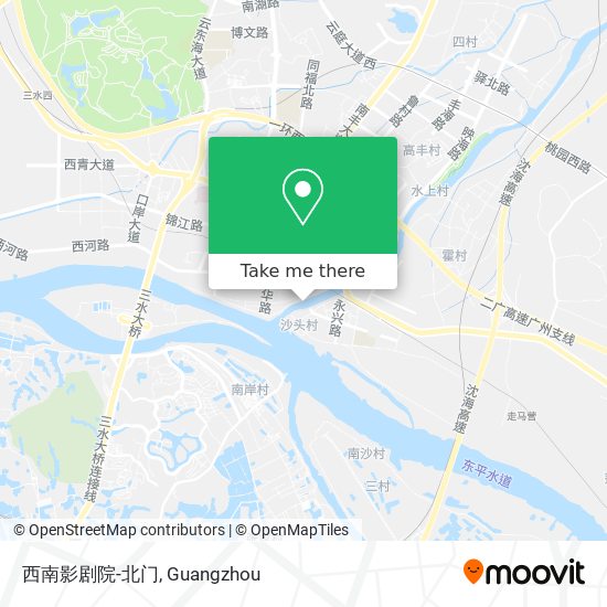 西南影剧院-北门 map