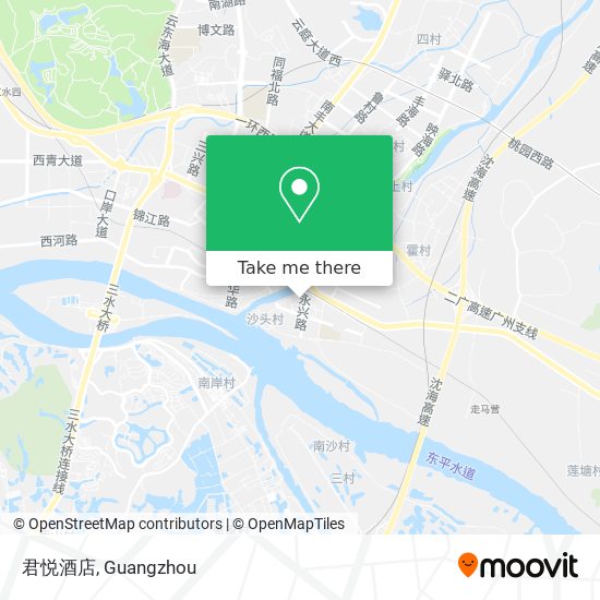 君悦酒店 map
