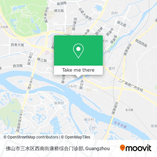 佛山市三水区西南街康桥综合门诊部 map