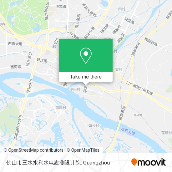 佛山市三水水利水电勘测设计院 map