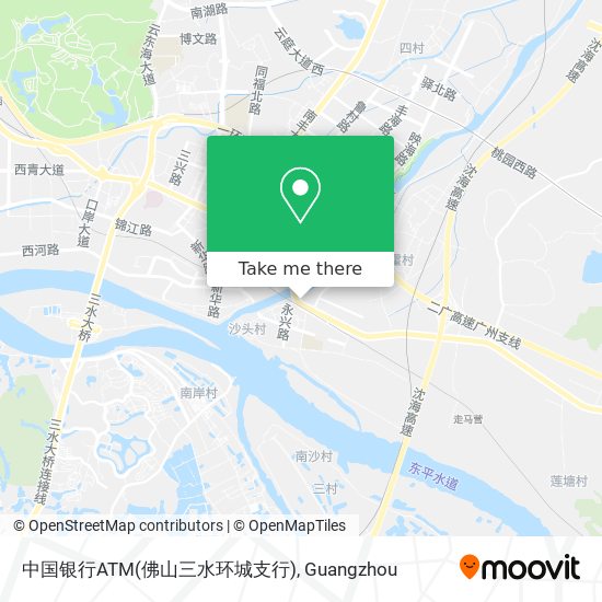 中国银行ATM(佛山三水环城支行) map