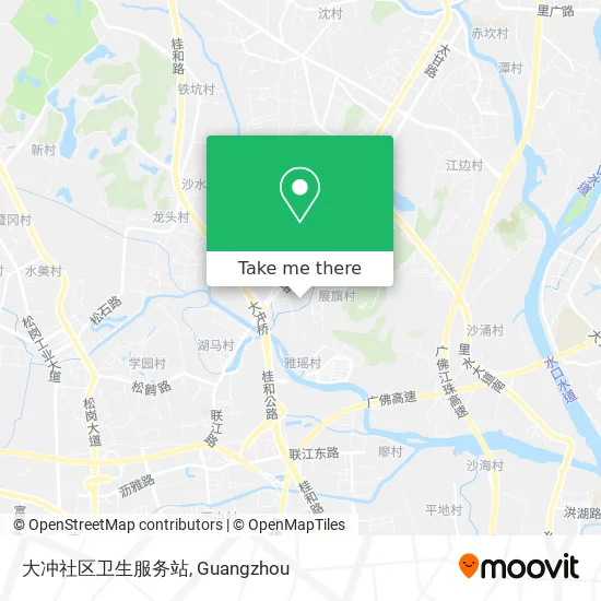 大冲社区卫生服务站 map