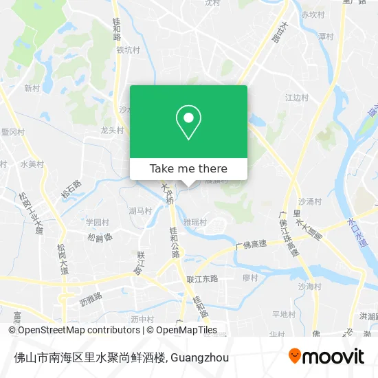 佛山市南海区里水聚尚鲜酒楼 map