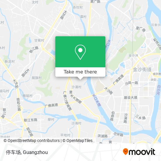 停车场 map