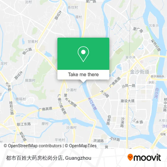 都市百姓大药房松岗分店 map