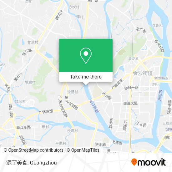 源宇美食 map