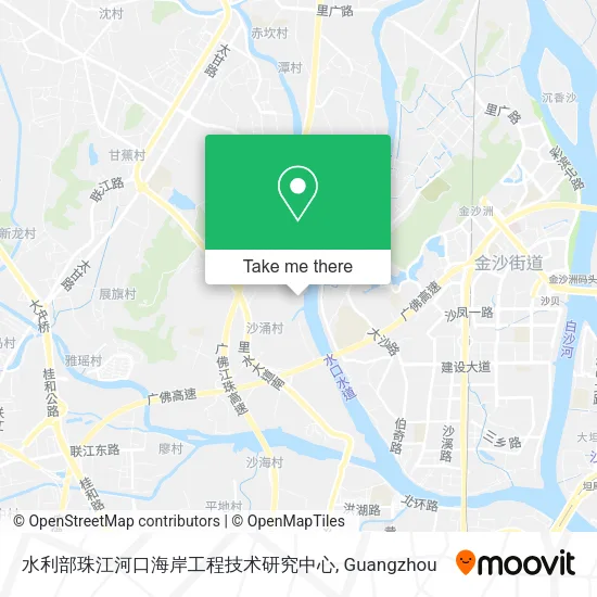水利部珠江河口海岸工程技术研究中心 map
