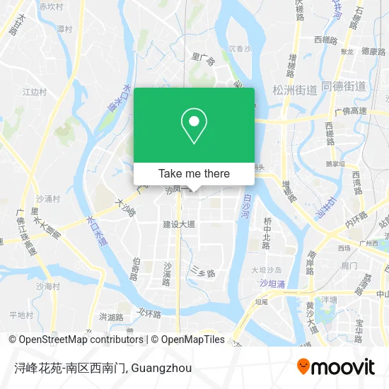 浔峰花苑-南区西南门 map