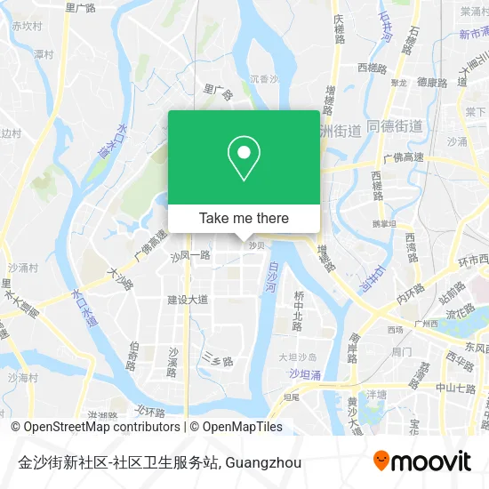 金沙街新社区-社区卫生服务站 map