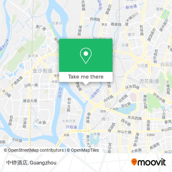 中铧酒店 map