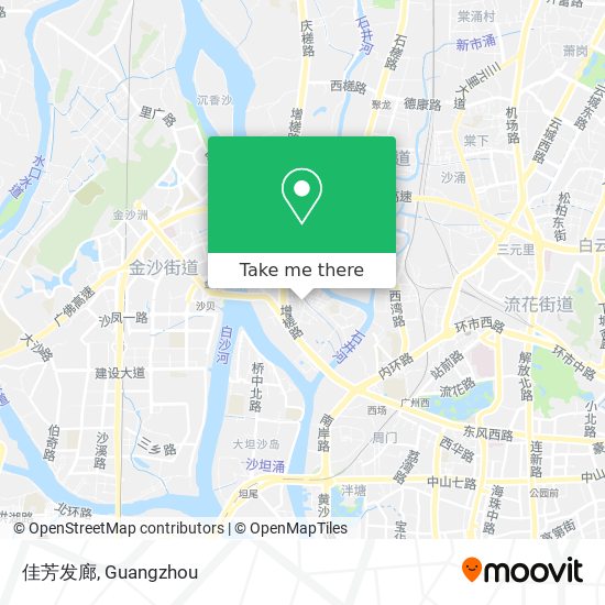 佳芳发廊 map